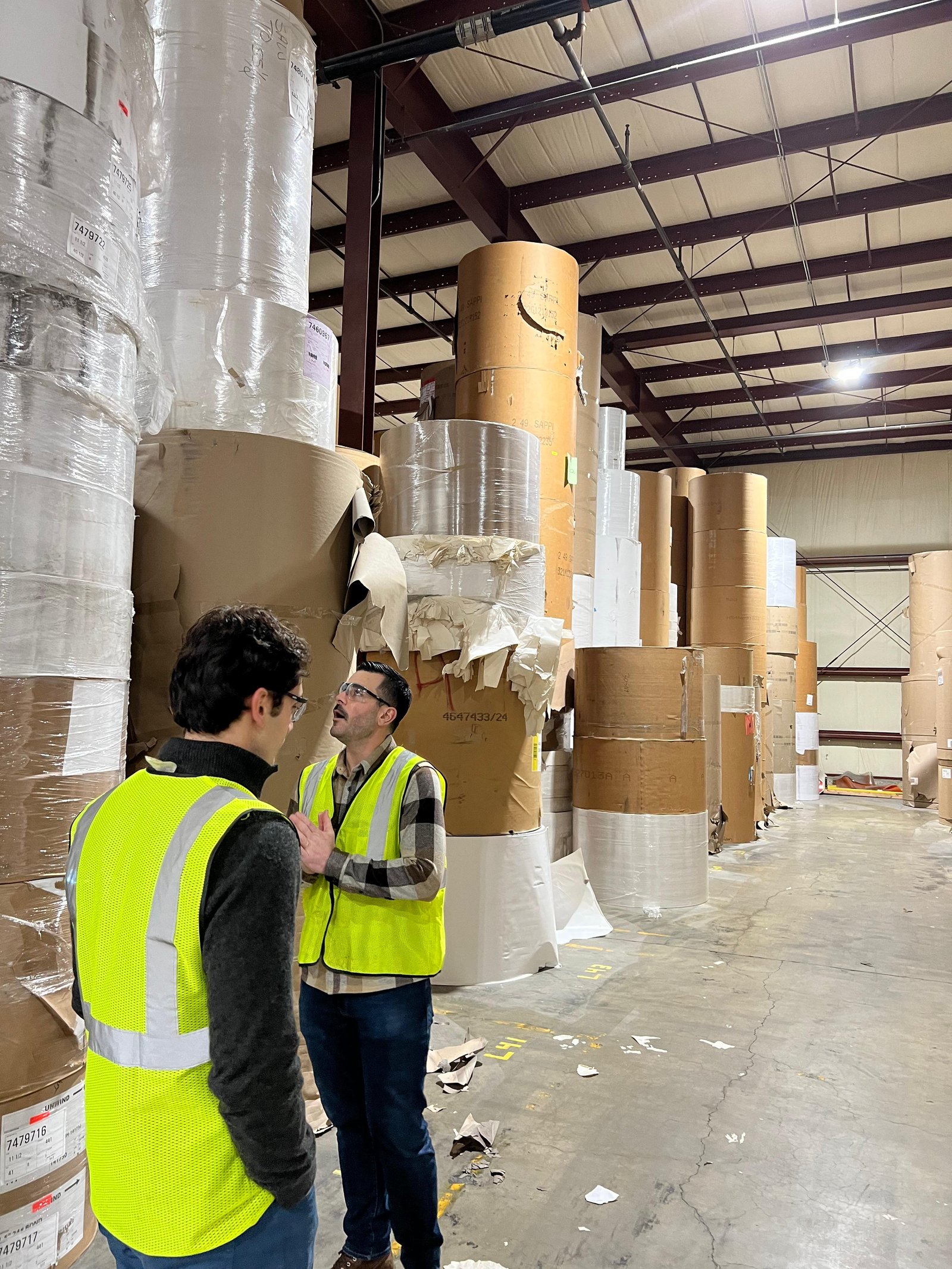 Forward deployment at Milltown Paper